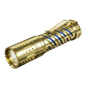 AceBeam E70-BR compact 4600 lumen brass EDC torch 