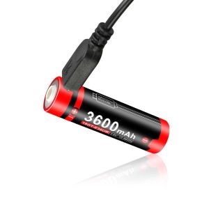 Klarus 18GT-E36UR Customised 3600mAh USB rechargeable Li-ion battery