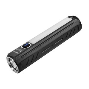 Lumintop E21C versatile 1600 lumen USB-C rechargeable torch with side lights