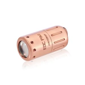 Lumintop EDC Pimi tiny 110 lumen copper rechargeable keychain torch