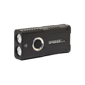 Manker ML03 compact 2000 lumen USB-C rechargeable rectangular pocket light 