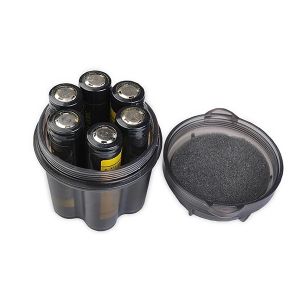 MecArmy B18 battery storage case for six 18650 batteries