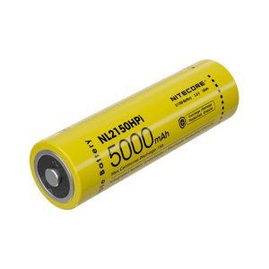 Nitecore NL2150HPi 5000mAh 21700 15A rechargeable Li-ion battery