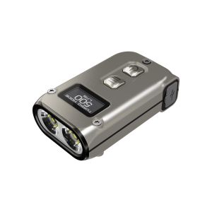Nitecore TINI2 Ti 500 lumen USB-C rechargeable titanium keychain light