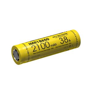 Nitecore IMR 2100mAh unprotected 38A rechargeable battery