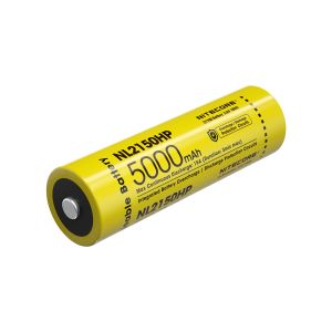 Nitecore NL2150HP Li-Ion 5000mAh rechargeable 21700 battery