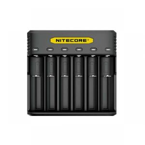 Nitecore Q6 Li-on and IMR 6-slot quick battery charger