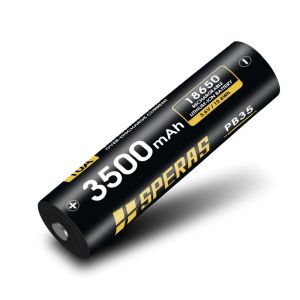Speras PB35 3500mAh rechargeable 18650 Li-ion 10A HDC battery