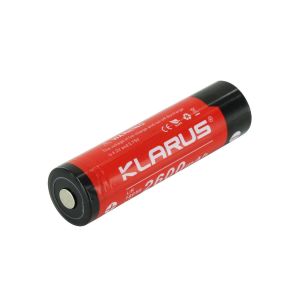 Klarus LiR 2600mAh rechargeable Li-Ion battery