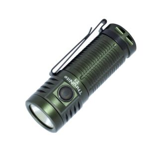 ThruNite T1 Dark Green Compact 1500 lumen USB rechargeable LED torch