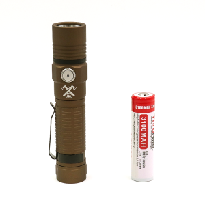 ThruNite TC15 Customised Edition Tan 2300 lumen USB rechargeable LED torch