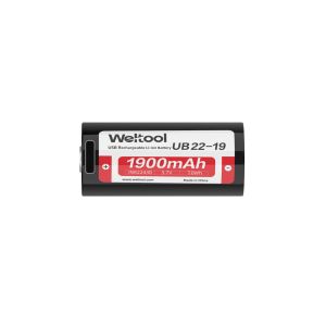 Weltool UB22-19 High Drain 1900mAh rechargeable li-ion battery