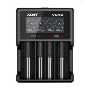 Xtar VC4S 4-Channel USB powered battery charger