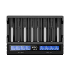 Xtar VC8 USB-C powered 8 bays battery charger