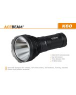 AceBeam K60 CREE XHP70 5000 lumen 700m LED search light