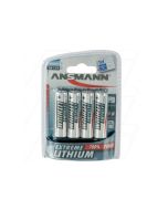 Ansmann 4 X AA Extreme Lithium batteries