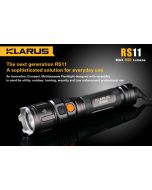 Klarus RS11 930 lumen USB rechargeable tactical LED torch