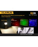 Klarus Red Side LED for RS20 rechargeable torch