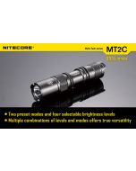 Nitecore MT2C 2XCR123A or 1X18650 LED torch
