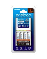 Panasonic Eneloop Quick Charger with 4 x AA NiMH Batteries