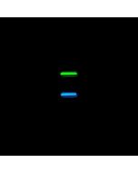 1.5mm x 6mm tritium vial/capsule - blue or green 