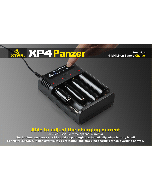 Xtar XP4 Panzer Li-ion and NiMH charger 4 channel